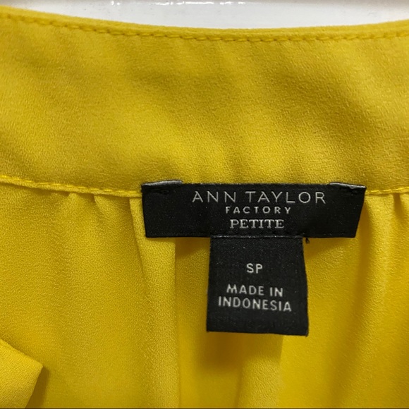 Yellow long sleeve blouse - Picture 2 of 3